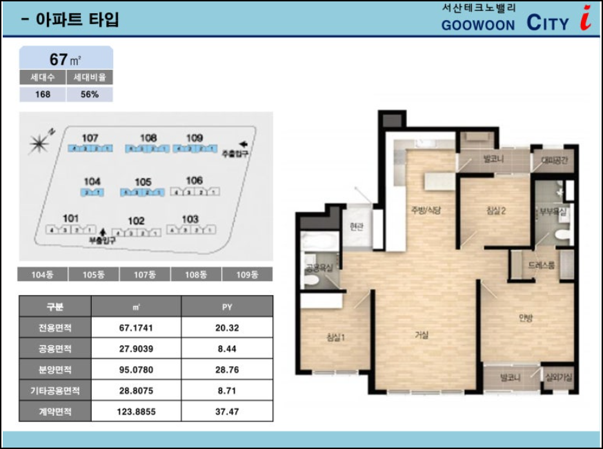「고운하이츠」타입 이미지